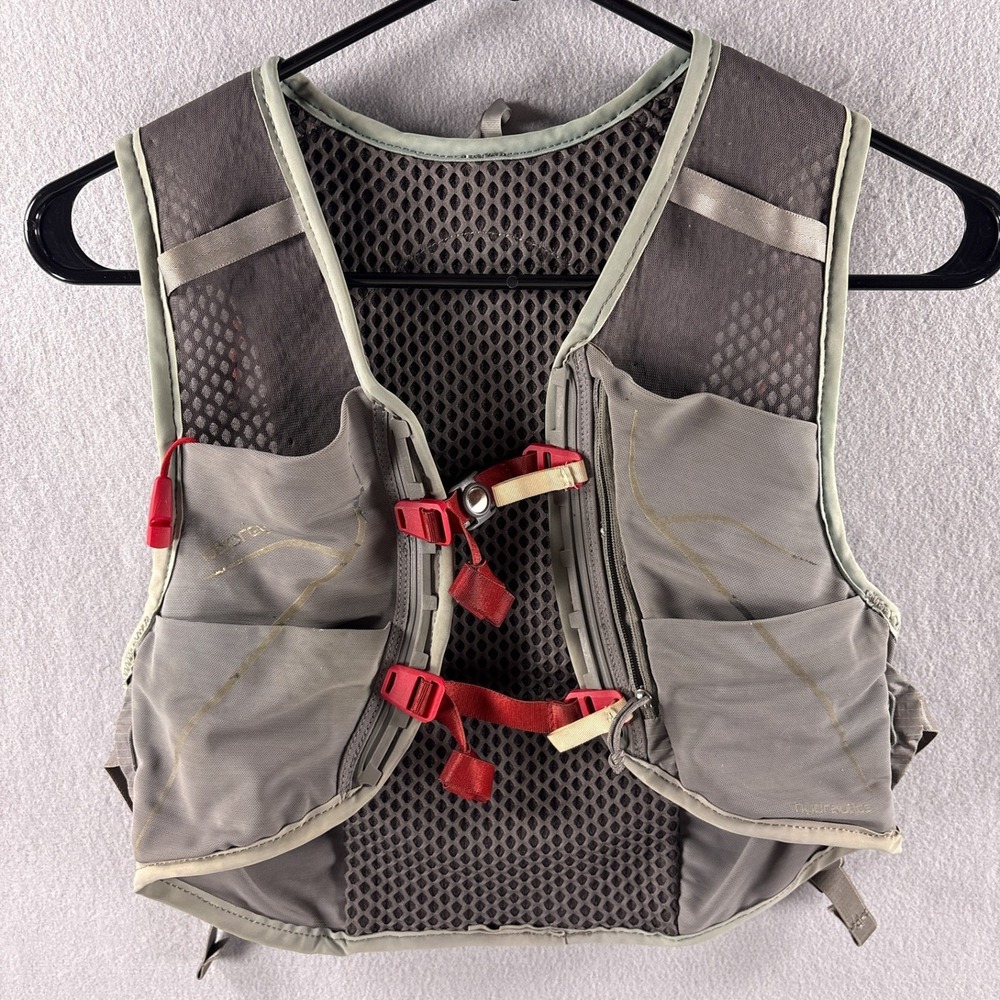 Osprey Duro 1.5 Running Vest Size S/M Grey Hydration Pack Trail Racing No Flasks